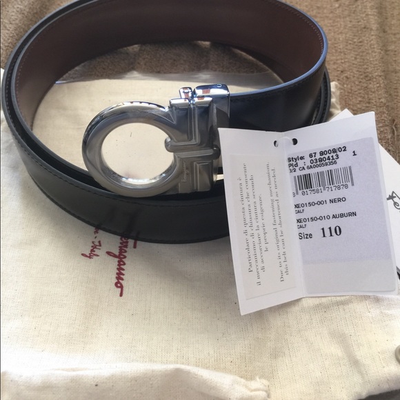 Salvatore Ferragamo Other - 💝NEW SALVATORE FERRAGAMO REVERSIBLE BELT/ UNISEX